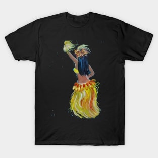 Hula Grass Skirt T-Shirt